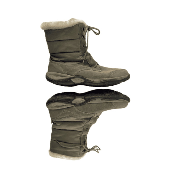 Easy Spirit Explore 24 women's two-tone olive green boots size 11 - Picture 5 of 7